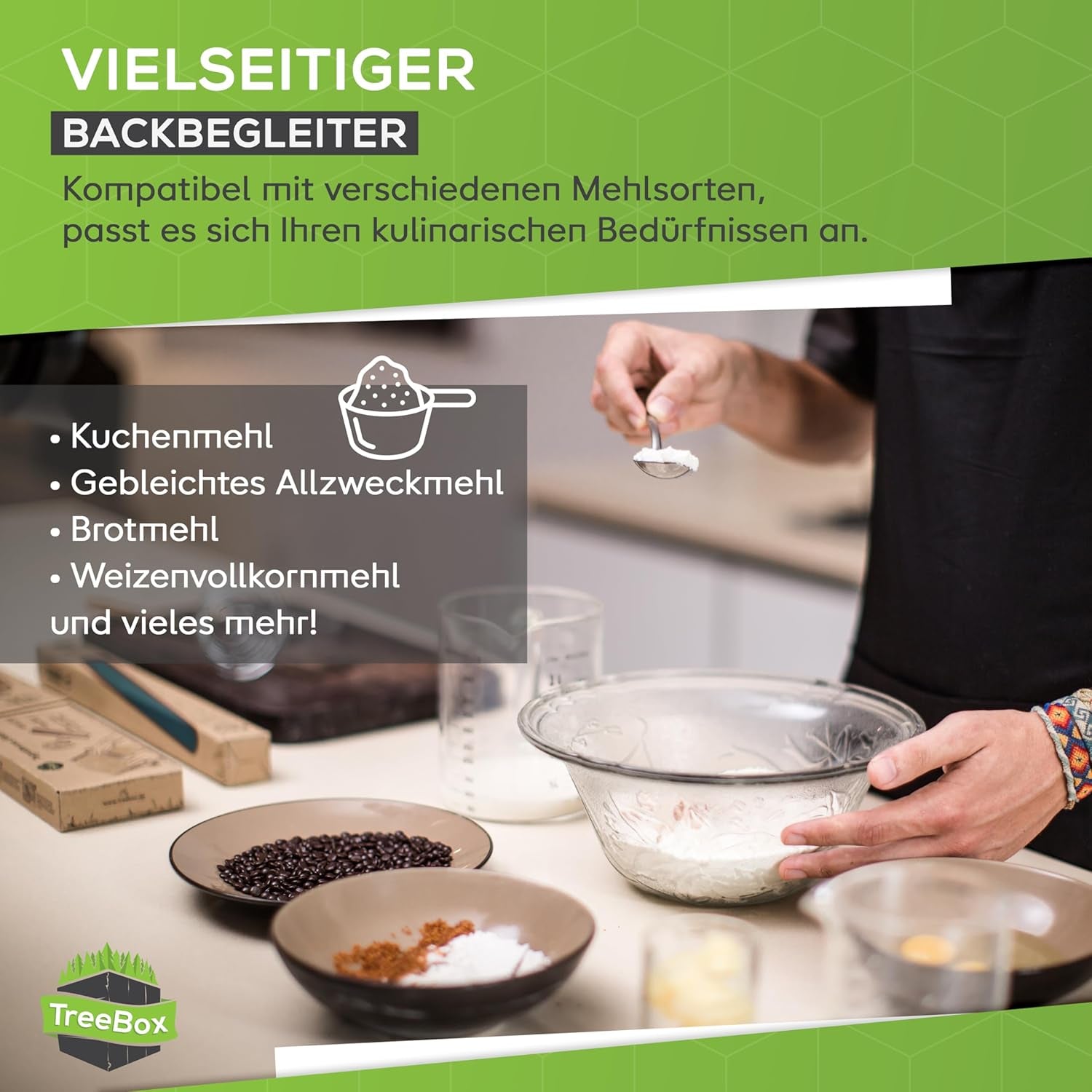Nudelholz - Teigroller fra Silikon og Edelstahl - Modernes Nudelholz ohne Griffe mit Antihaftwirkung, Fondant og Teig im Handumdrehen ausrollen, Backutensilien