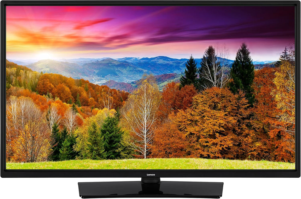 Lenco LED-3263BK (V2) - Televizor inteligent Android de 32 de inci, negru - Imagini strălucitoare, streaming flexibil și Chromecast integrat - HD-Ready, HDR, Wi-Fi, Bluetooth - Ideal pentru acasă și în deplasare