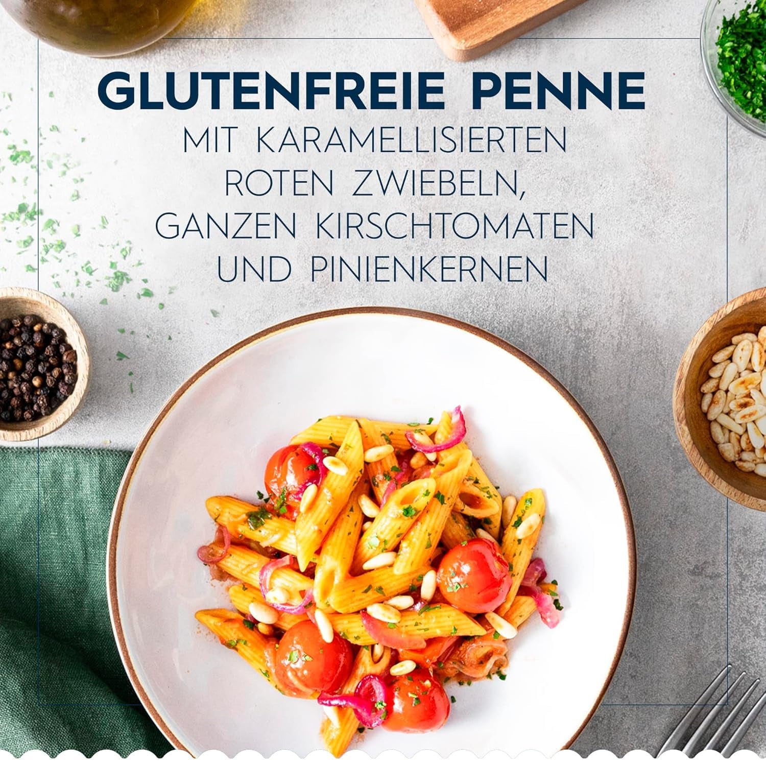 Barilla Penne Rigate glutenfri pasta lavet af lækker majs og ris - perfekt til personer med cøliaki eller glutenintolerance (14 x 400 g)