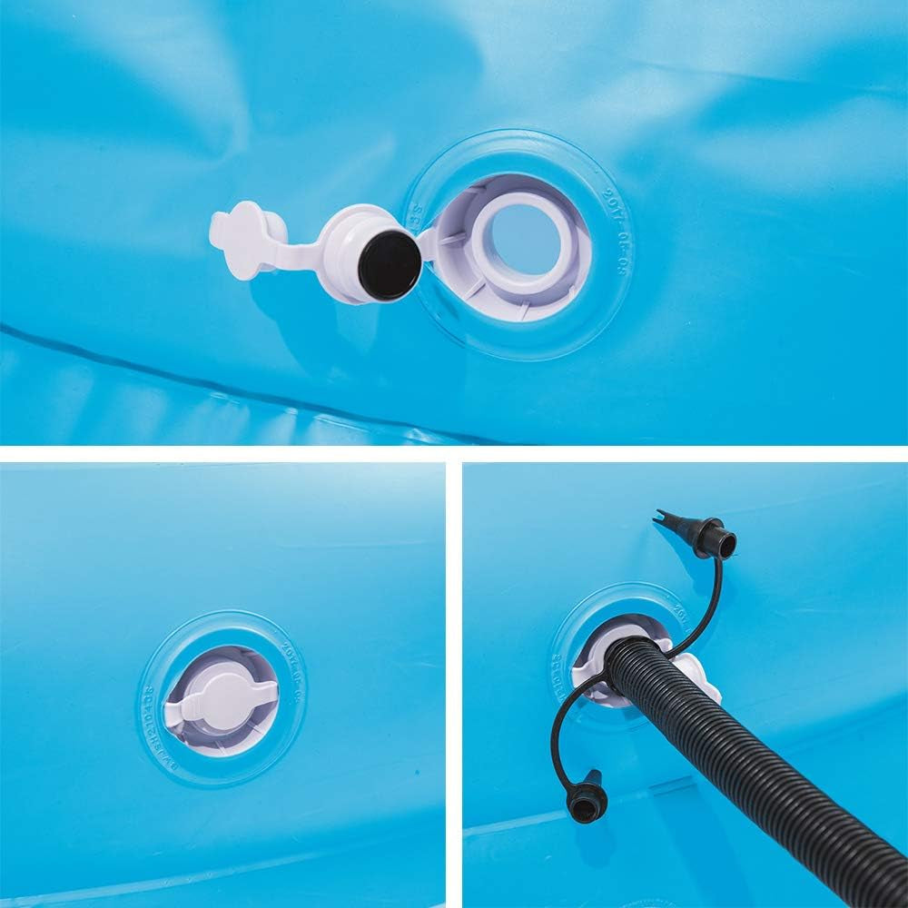 Oppustelige pools Bestway 54117-17 Blå/Hvid