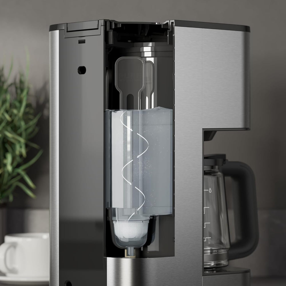 Espressor AEG Deli 5, 1,5 l, temporizator programabil, funcție de menținere la cald, oprire de siguranță, indicator nivel apă, dozaj optim, funcție anti-picurare, oțel inoxidabil, CM5-1-6ST