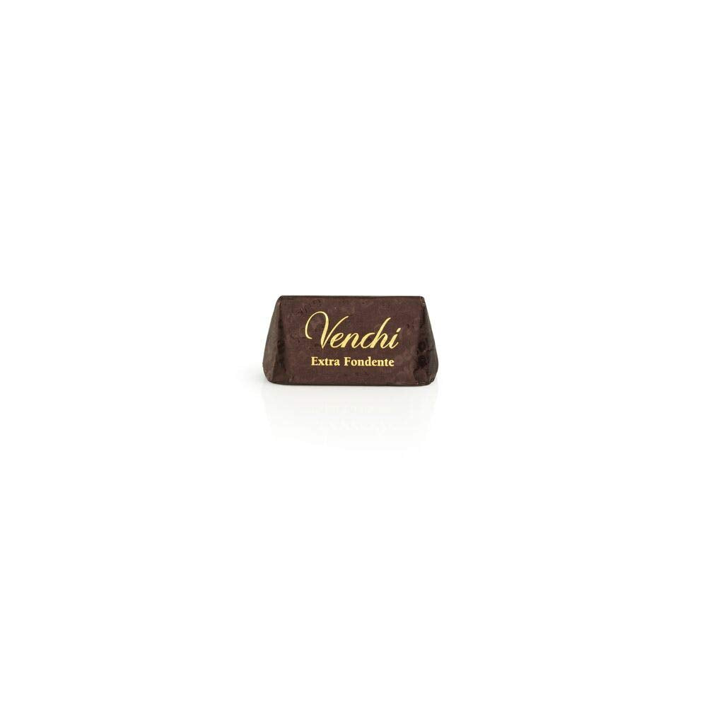 Mørk chokoladepraliner, glutenfri, Extra Venchi Gianduiotti i bulk pakke 1 kg Chokolade slik Naty Shop
