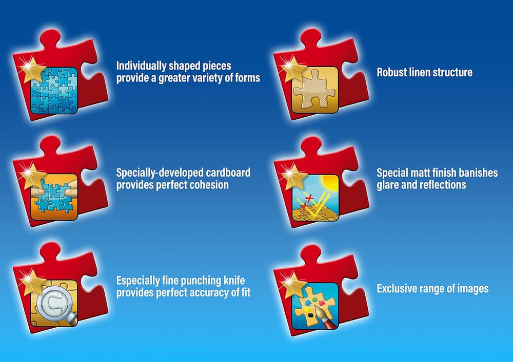 Schmidt Spiele 59671 Thomas Kinkade, Disney, Skønheden og Udyret, Magisk vinteraften, puslespil 1000 brikker Puslespil Naty Shop