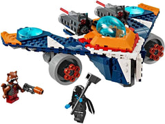 LEGO Marvel Rockets Rumskib vs. Ronan bygbart rumskibssæt Guardians of the Galaxy Superheltefigur Legetøjsgave til drenge og piger 8 år 76278 Byggesæt Besuche den LEGO-Store