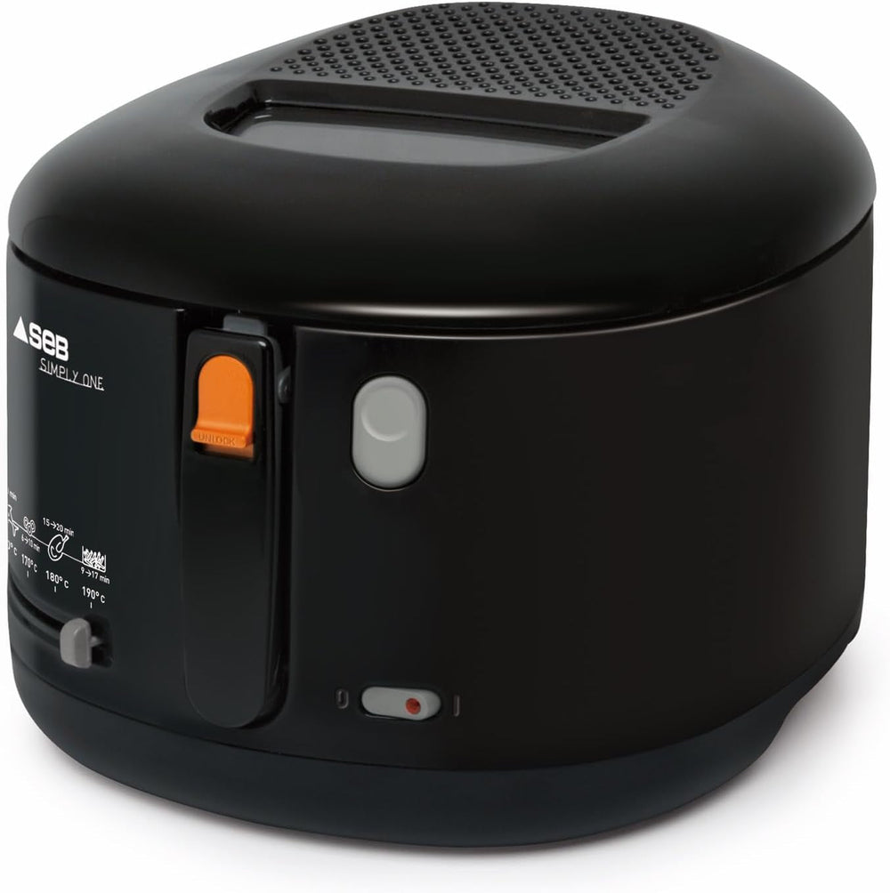 Tefal Simply One Electric Friture, XL Kapacitet til pommes frites op til 1,2 kg, Eksklusivt vægkølesystem Hvidevarer Naty Shop Standardtitel