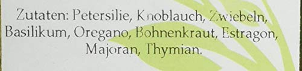 Fuchs Italienische Kräuter gefriergetrocknet (1 x 60 g)