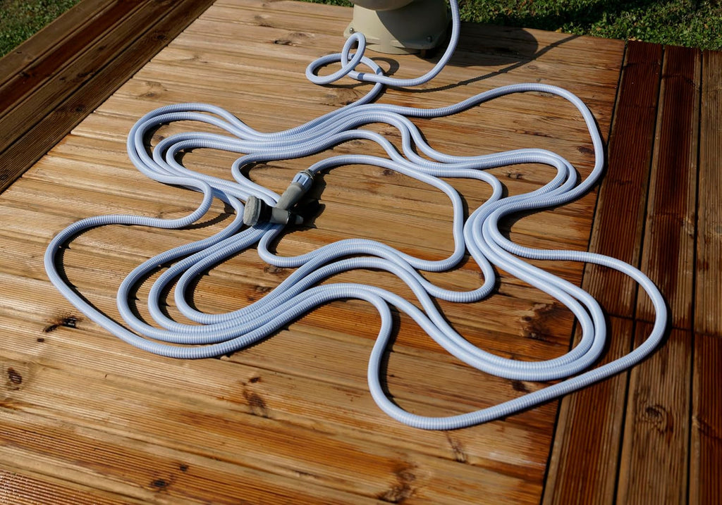 Furtun de grădină extensibil până la 7,5 metri, 1/2" (12,5 mm), cu duș de mână și 8 funcții, Idroeasy