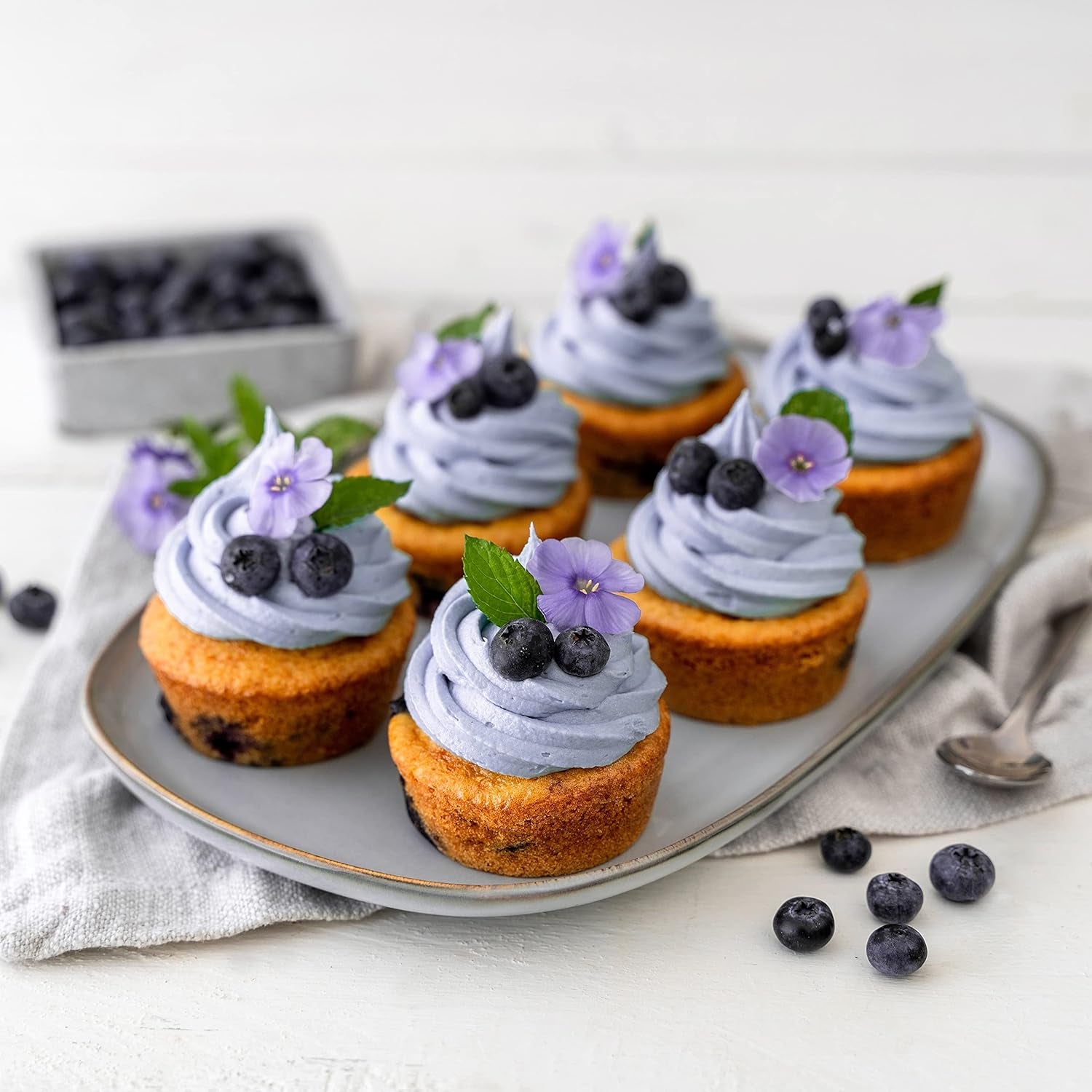 Zenker 12Er Muffinform Energy, Premium-Backform, Für Köstliche Kuchen, Verkürzt Die Backzeit Um Bis Zu 20% (Farbe: Silber/Anthrazit), Menge: 1 Stück, Hellgrau Und Dunkelgrau Forme og bakker til bagning Naty Shop