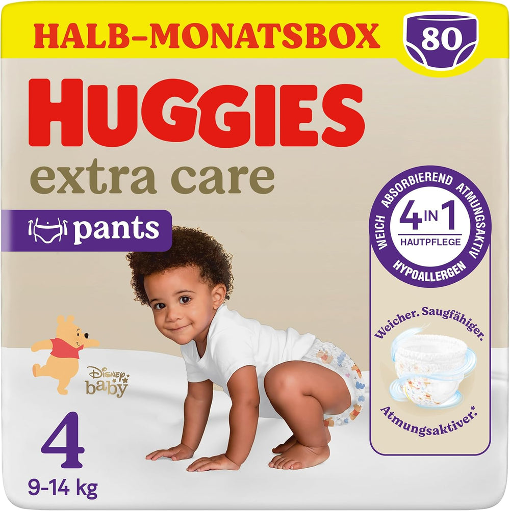 Huggies Extra Care Bukser Disney Design Størrelse 5 68 Bleer (2x34) Halvmåneders æske