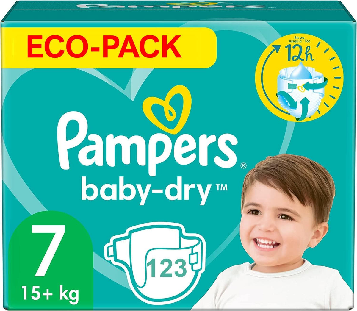Bleer PAMPERS Baby-DRY str. 7 123