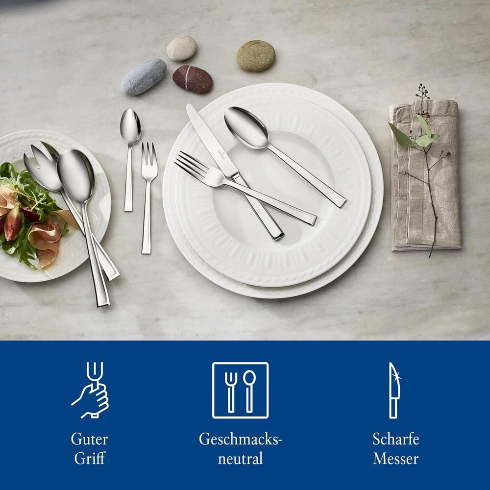 Villeroy & Boch - Victor bestiksæt i rustfrit stål, 30 dele til 6 personer Kitchen Naty Shop