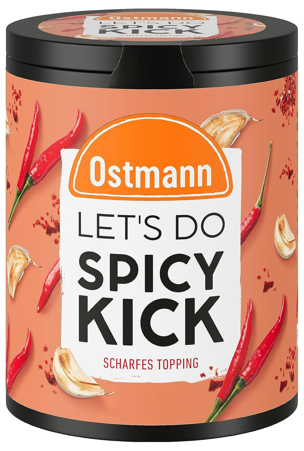 Ostmann Gewürze - Let's Do Avocado | Gewürzsalz für Avocado, Guacamole eller Bowls | Crunchy Topping med Gewürzen, Kräutern og schwarzem Sesam | 70 g i Metalldose genbrugsbar