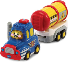 Vtech 80-540204 TUT TUT Baby Flitzer - Camion cisternă și remorcă Jucarii Bebe Naty Shop