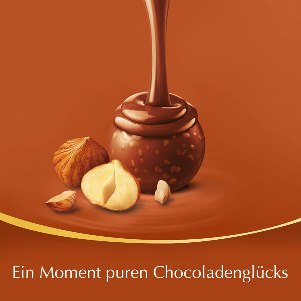 LINDOR chokoladekugler med hasselnødder, 1 kg pose + Johnnie Walker sherryfade 0,7 liter