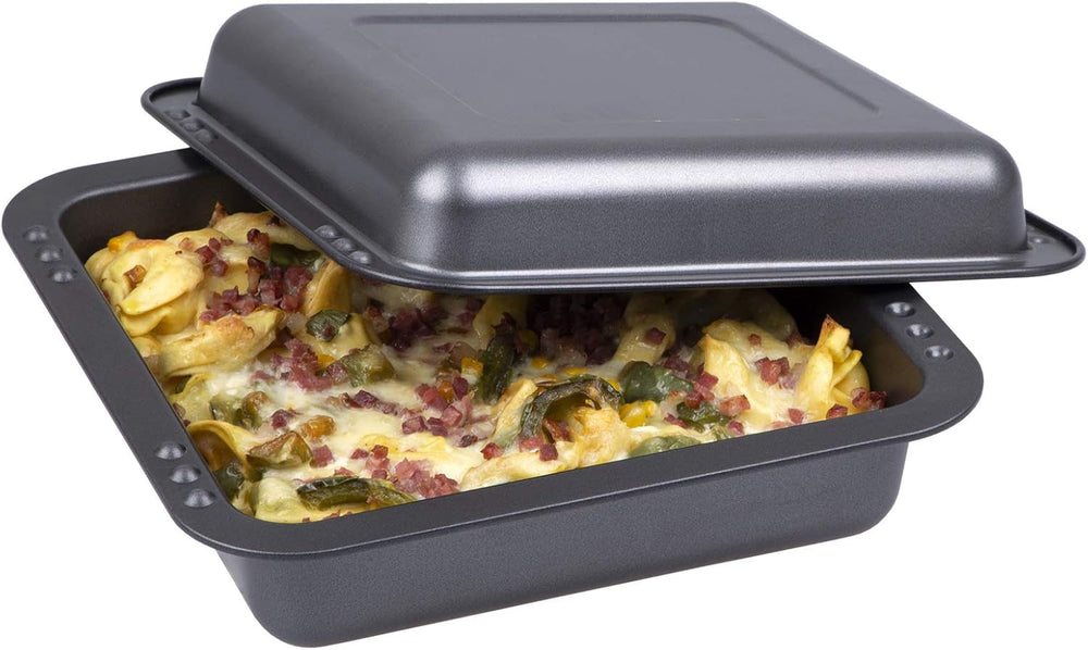 Kombi-Set QUADRO "Easyoven" Forme og bakker til bagning Naty Shop