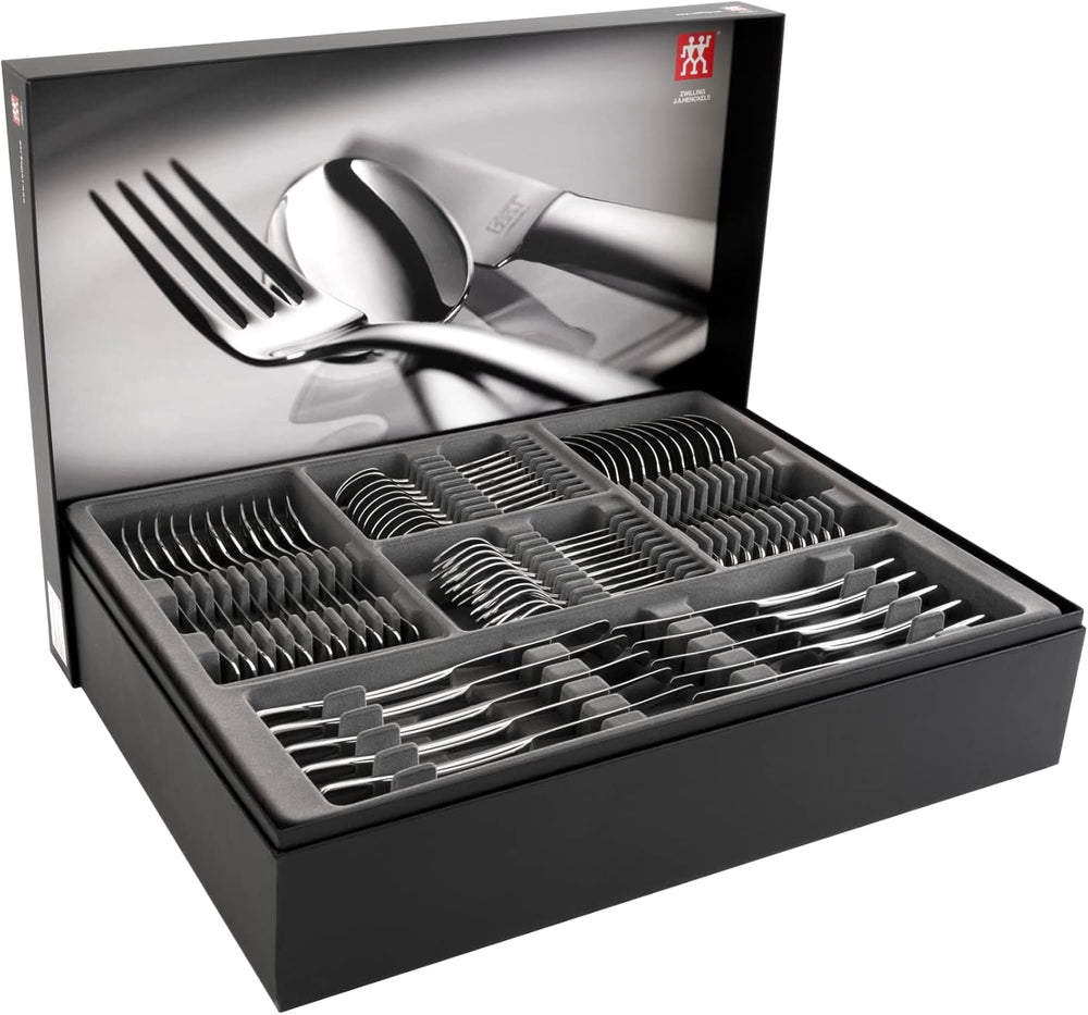 Set tacâmuri ZWILLING Nottingham, 72 piese, pentru 12 persoane, oțel inoxidabil 18/10 Bucatarie Naty Shop
