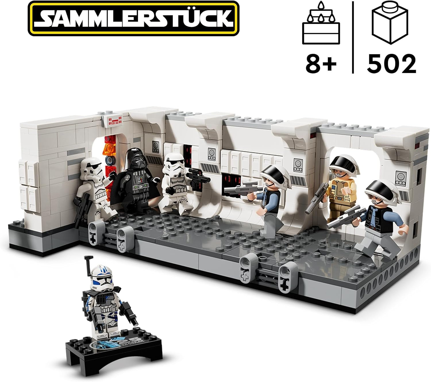 LEGO Star Wars Tantive IV Boarding, A New Hope Movie Building Legetøj, Fantasy-legesæt til samleobjekter, gaveidé til drenge og piger 8+ og samlere 75387 Byggesæt Beuche den LEGO-Store