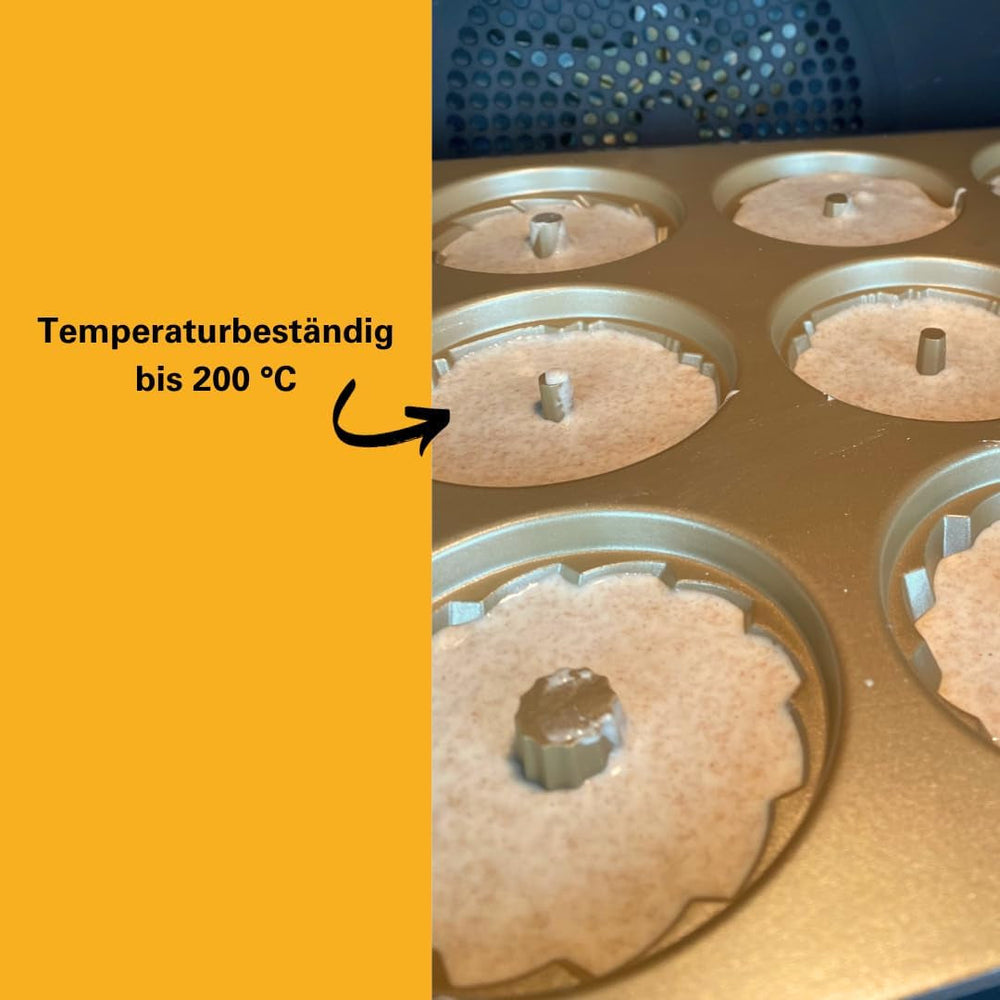 Birkmann, Contoura, Gugelhupfblech Violet, Backform Aus Aluguss, Mit Antihaftbeschichtung Und Rezept, 887077 Forme og bakker til bagning Naty Shop