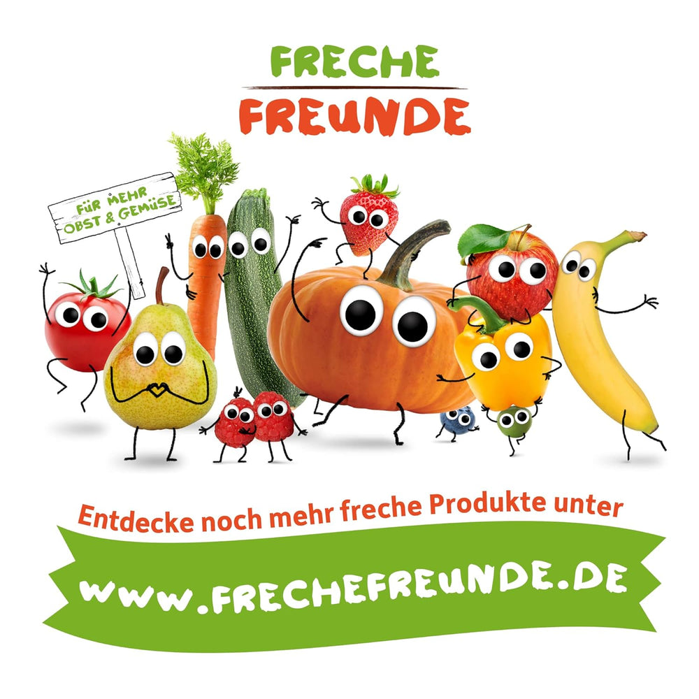 FRECHE FREUNDE Økologiske rosiner, Trockenfrüchte ohne Zucker, ohne Zusatzstoffe, ungeschwefelt, i små Snackboxen, Sultaninen für Kinder, 20er Pack, 20 x (3x14g)