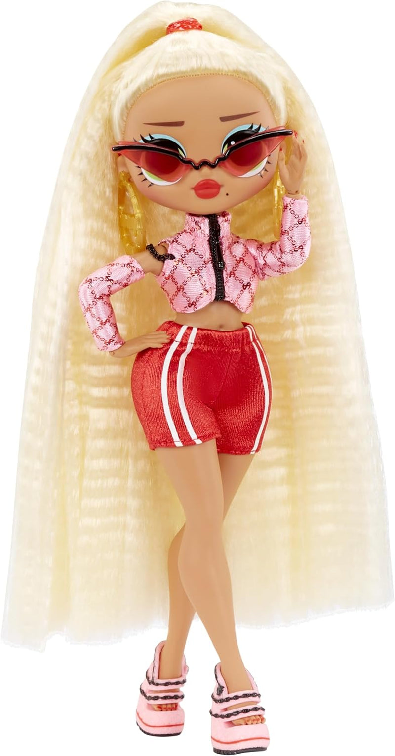 L.O.L. Surpriză! Păpușă de modă OMG - Swag - cu numeroase surprize, inclusiv modă schimbabilă și accesorii fabuloase - grozavă pentru copii de la 4 ani, roz Papusi Naty Shop