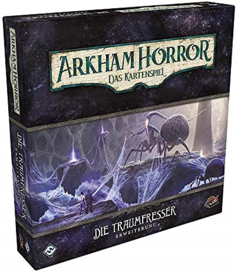 Fantasy Flight Games, Arkham Horror: LCG, Core Game, Expert Game, Card Game, 1-4 spillere, i alderen 14+, 45+ minutter, tysk, flerfarvet, farverigt