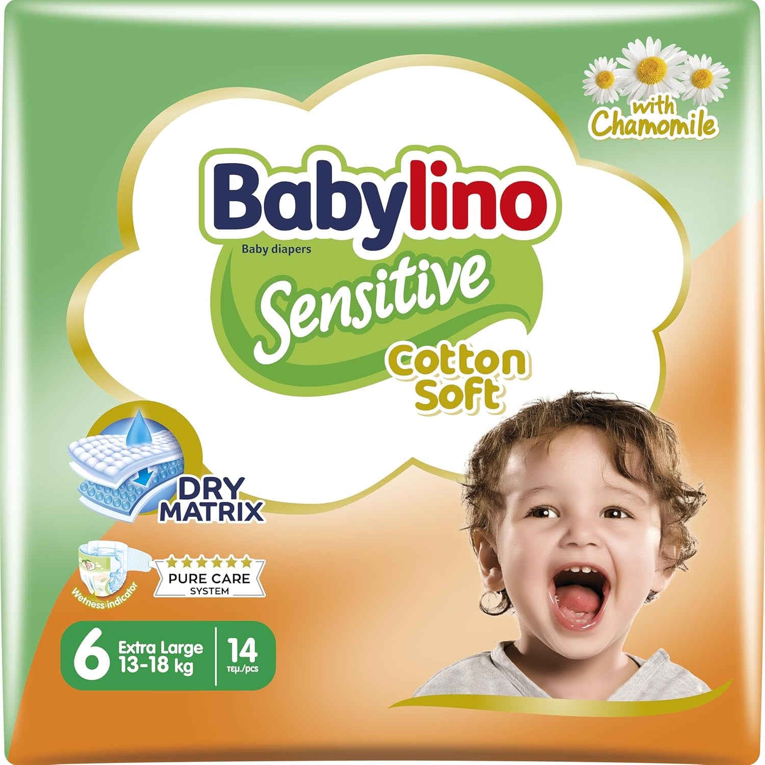 Babybleer Sensitive str. 4, Maxi (8-13 kg), 20 stk