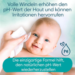 Virtuel pakke: Harmony Size 1 og Aqua Wet Wipes