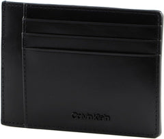 Calvin Klein CK MEDIAN ID CARDHOLDER Portofel pentru bărbați, negru (Ck Black), OS Portofel Barbati Naty Shop Titlu implicit