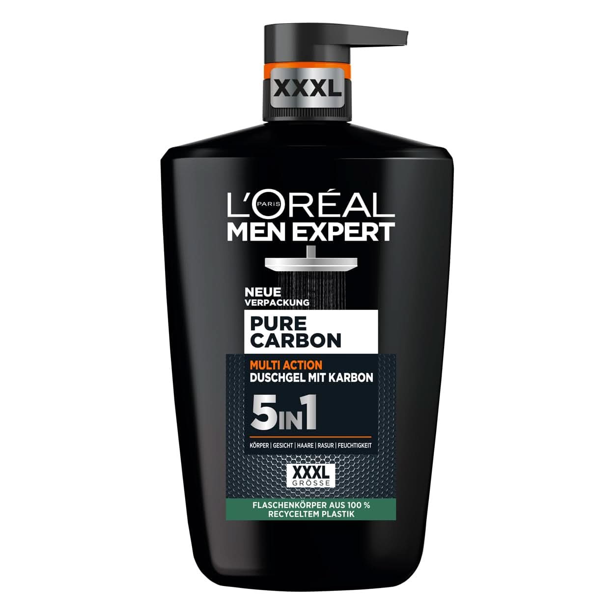 L'Oréal Men Expert XXXL 5In1 Shower gel og shampoo til mænd, 1 liter Naty Shop Standard titel