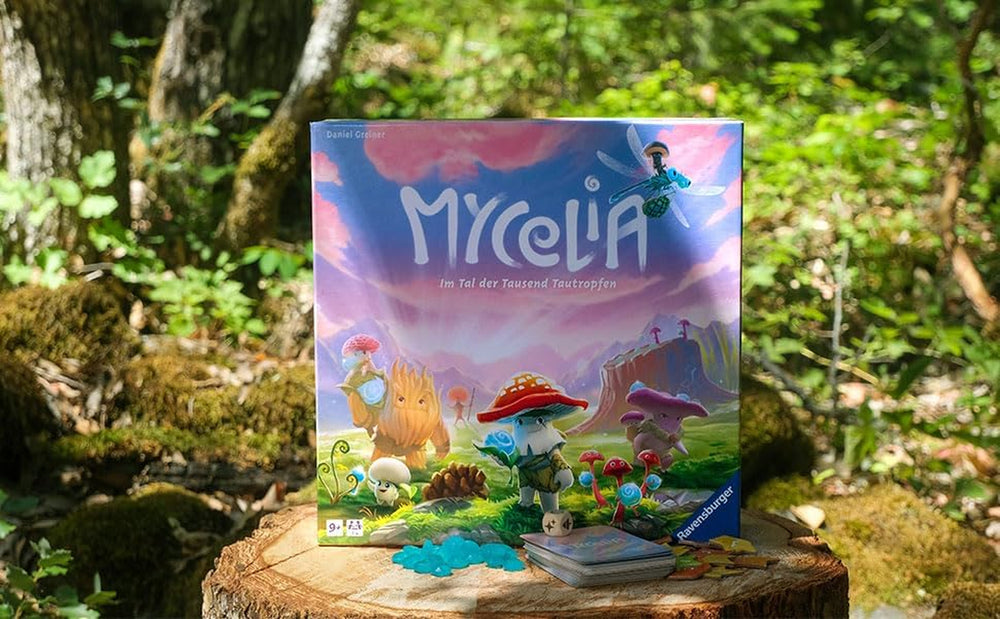 Ravensburger 27489 - Mycelia - Family Deck Building Game, Brætspil for voksne og børn 9+ - Simpelt strategispil for 1-4 spillere
