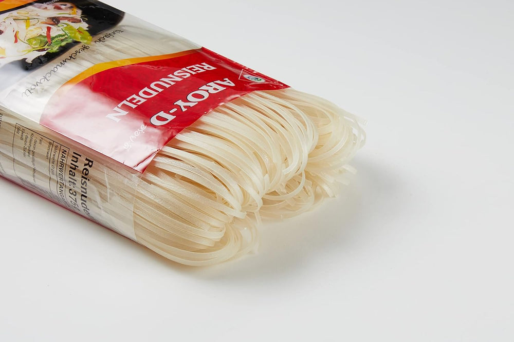 Aroy-D Risnudler Glutenfri 3 mm pakker (1 pakke x 375 g)