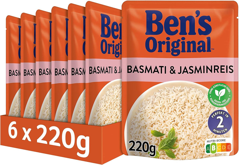 BEN'S ORIGINAL™ Express Basmatiris 6 x 220 g