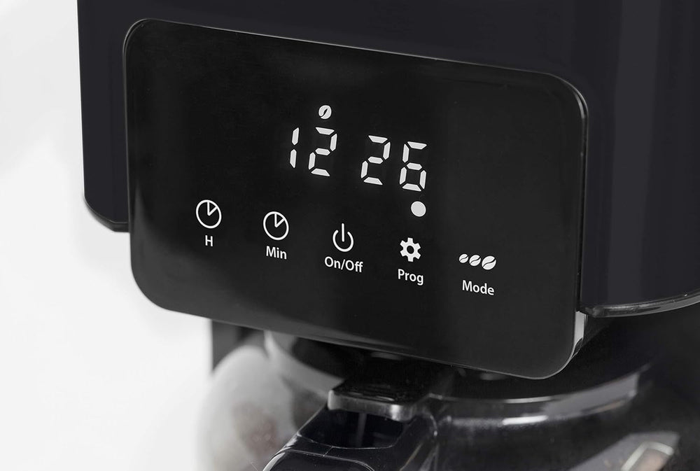 Espressor CASO Coffee Taste and Style cu filtru permanent, 1,5 l, temperatură optimă de preparare 92-96 °C, sistem anti-picurare, cap de preparare optimizat, oțel inoxidabil, 12 cești