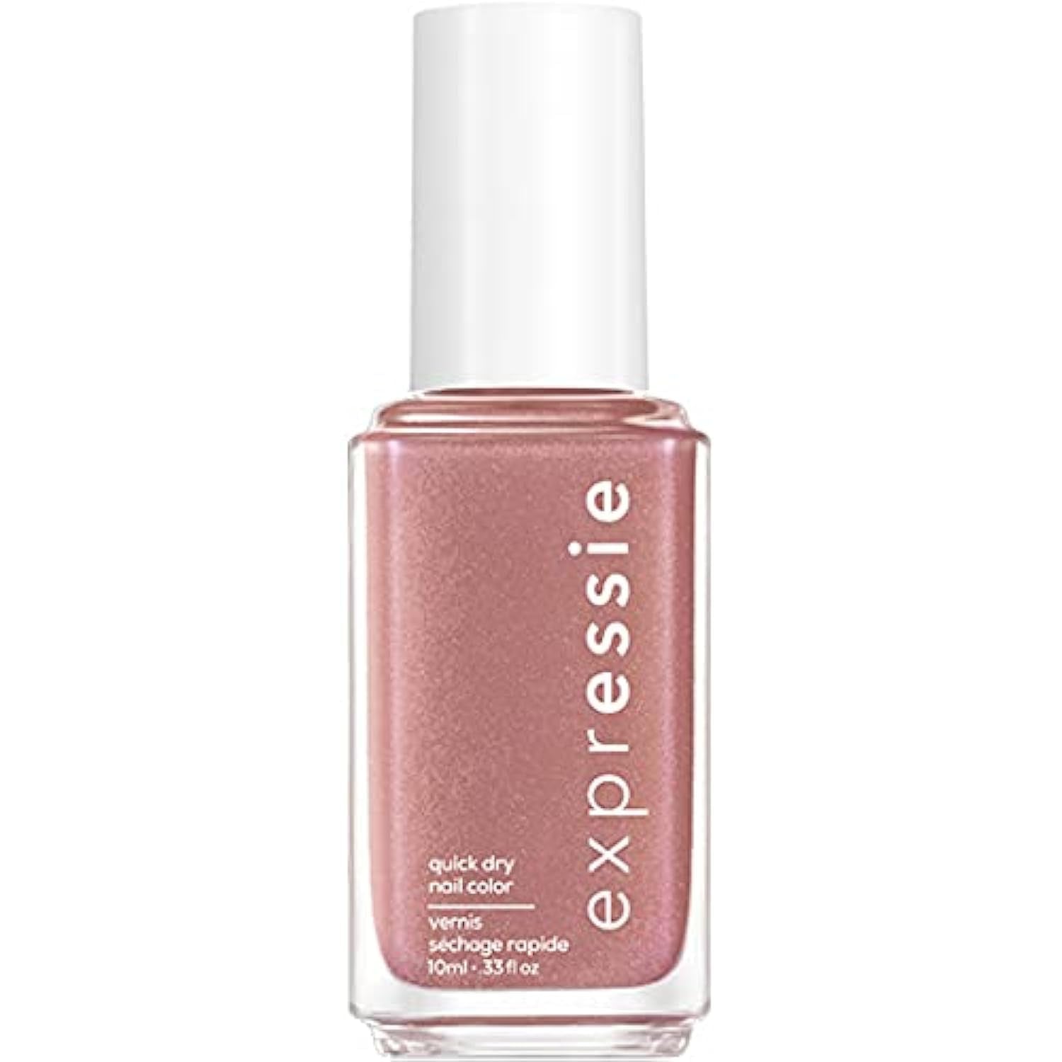 Essie hurtigtørrende neglelak "expression", nr. 270 misfit right in, metallisk, vegansk formel, 10 ml