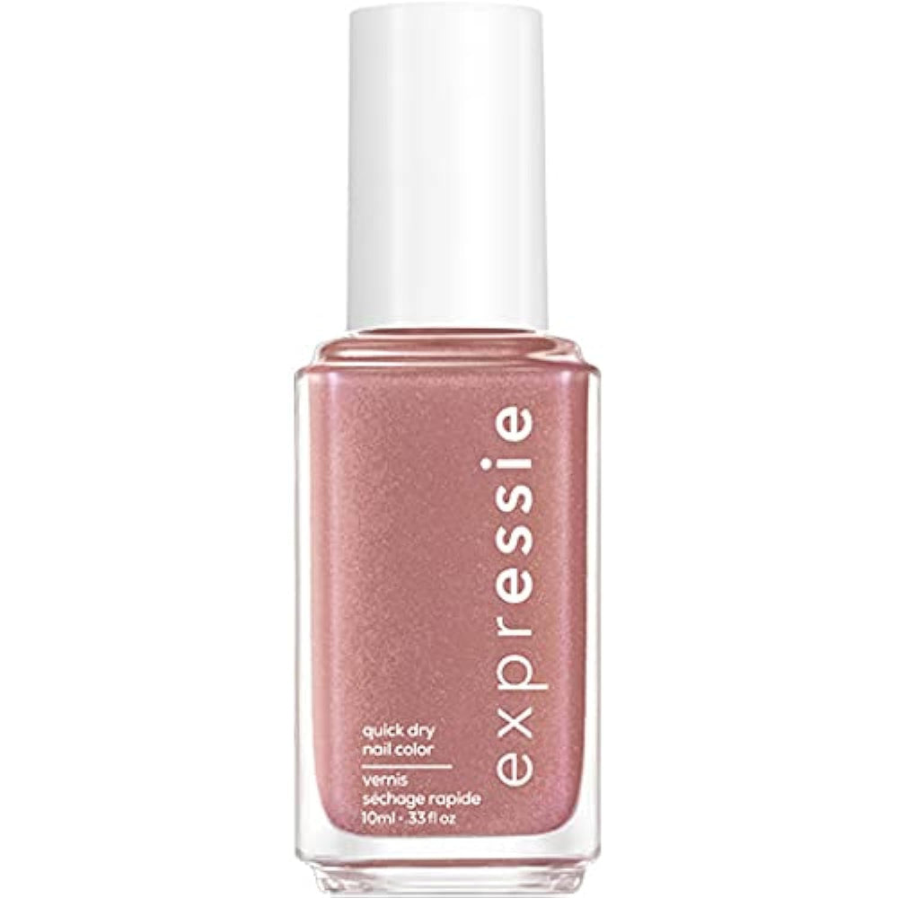 Essie hurtigtørrende neglelak "expression", nr. 270 misfit right in, metallisk, vegansk formel, 10 ml