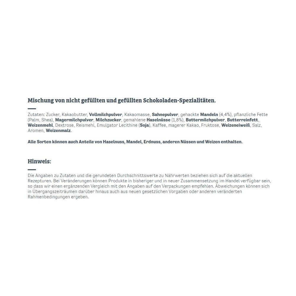 Milk&Cream kollektion (1 x 125g) / Fine chokolader i 4 sortimenter