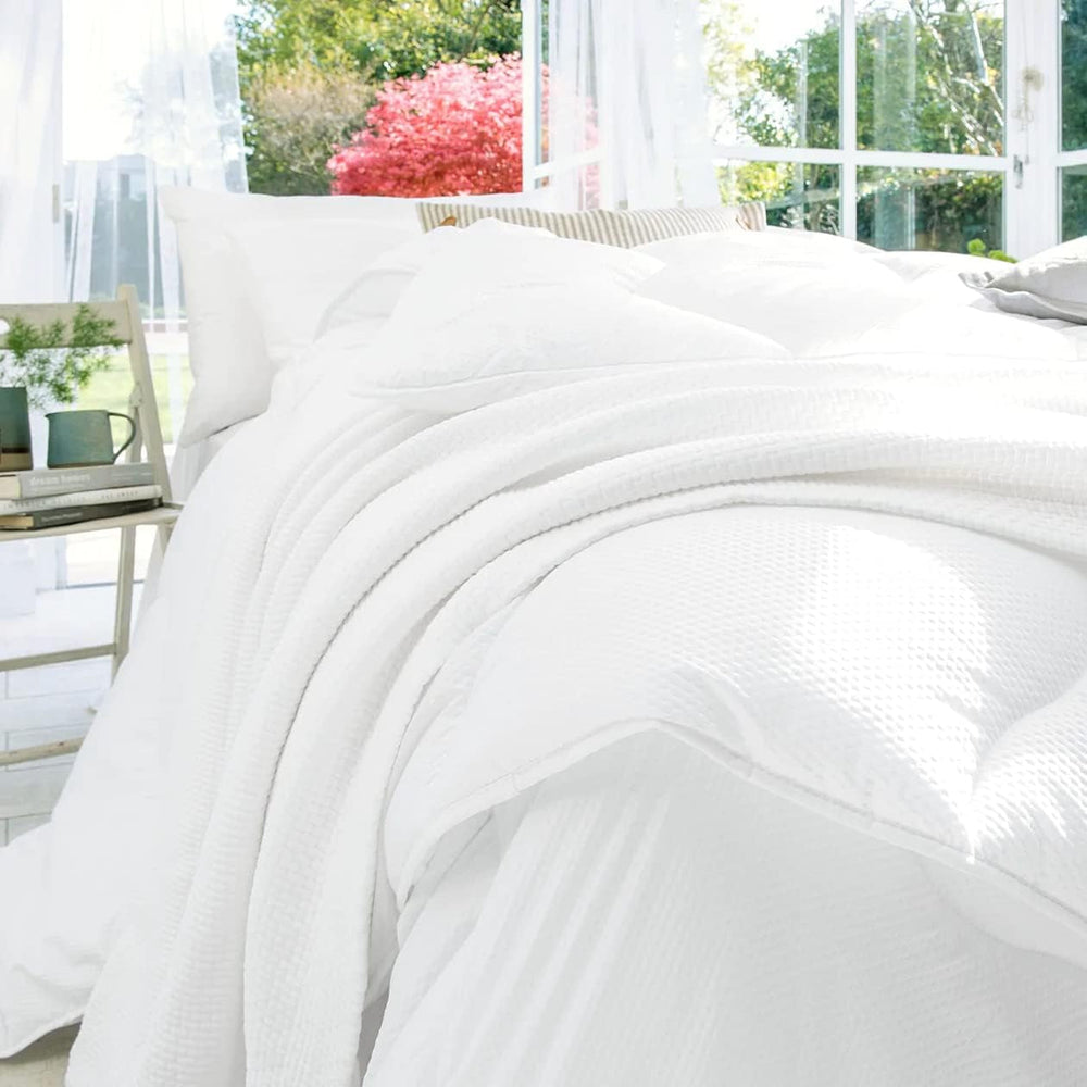 Plapumă respirabilă, 13.5 Tog, Iarna, Răcoritoare și absorbție a umezelii, Controlul temperaturii, Lavabil la mașină, Ușor și hipoalergenic, Pat single Plapumi si pilote Naty Shop