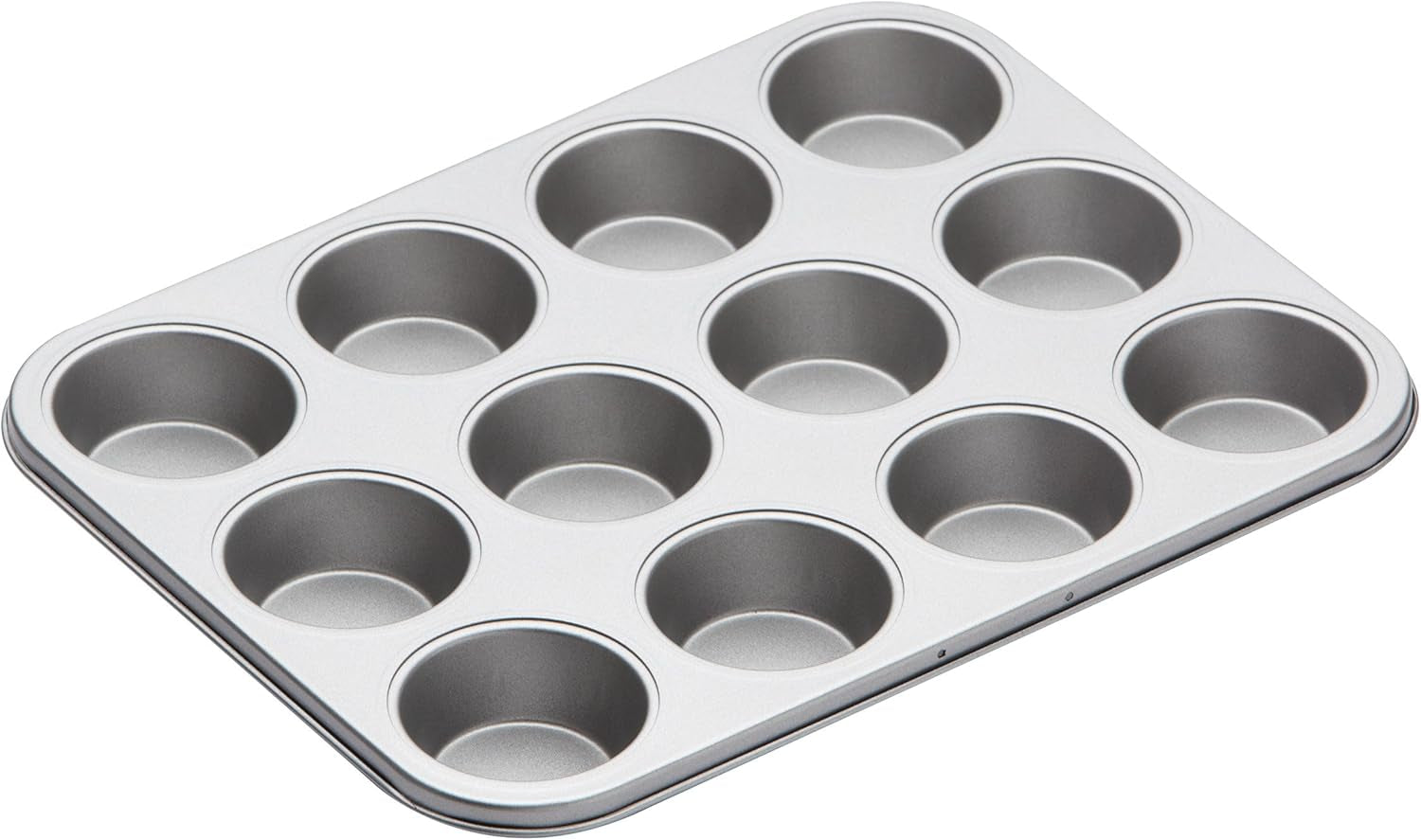 Kitchen Craft Muffin bageplade, non-stick låg, rummer 12 muffins, 35 cm X 27 cm Naty Shop bageplader og plader