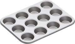 Kitchen Craft Muffin bageplade, non-stick låg, rummer 12 muffins, 35 cm X 27 cm Naty Shop bageplader og plader