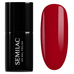 Semilac UV Neglelak 027 Intense Red 7ml Hottie Collection