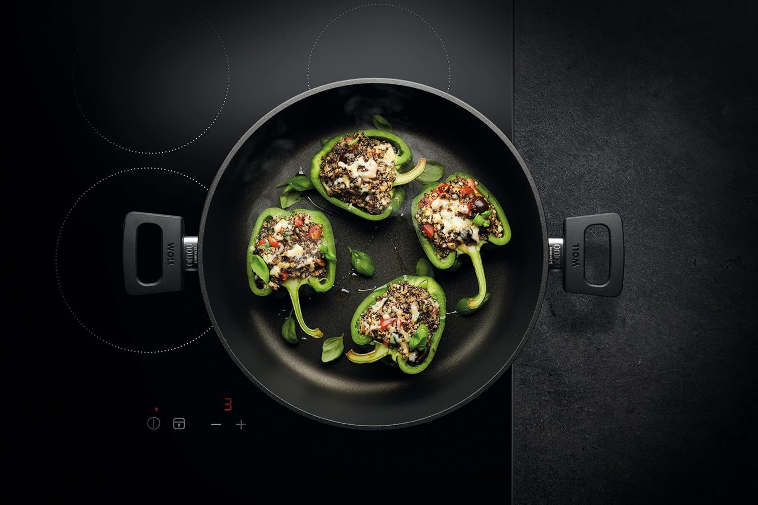 Woll Nowo Titanium Kasserole - Induktiv -, Ø 32 Cm, 8 Cm Hoch, 5,5 Liter, Mit 2 Seitengriffen - Geeignet Für Alle Herdarten Forme og bakker til bagning Naty Shop