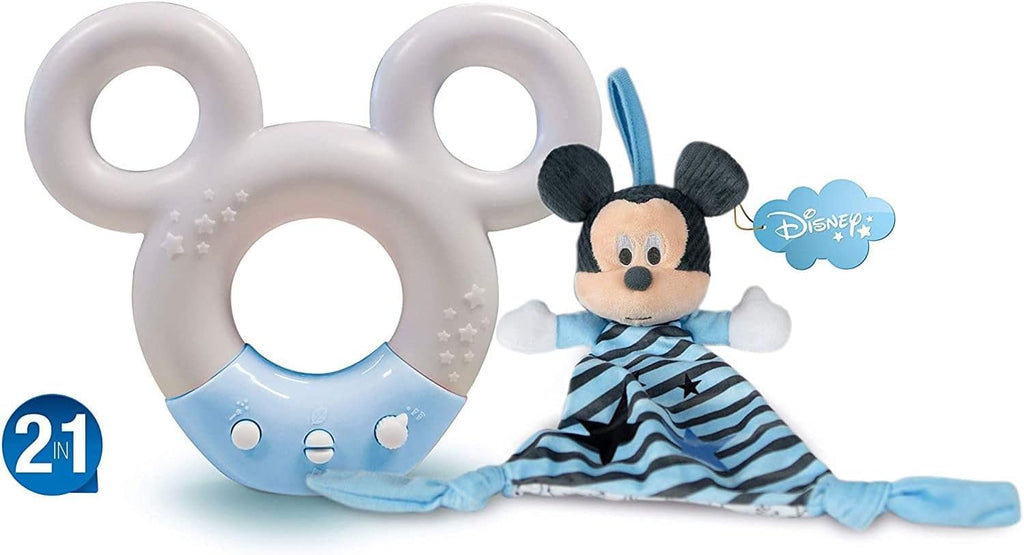 Clementoni 17397 Disney Baby Mickey Sound & Colour Lamp Lumină de noapte, multicoloră Jucarii Bebe Naty Shop