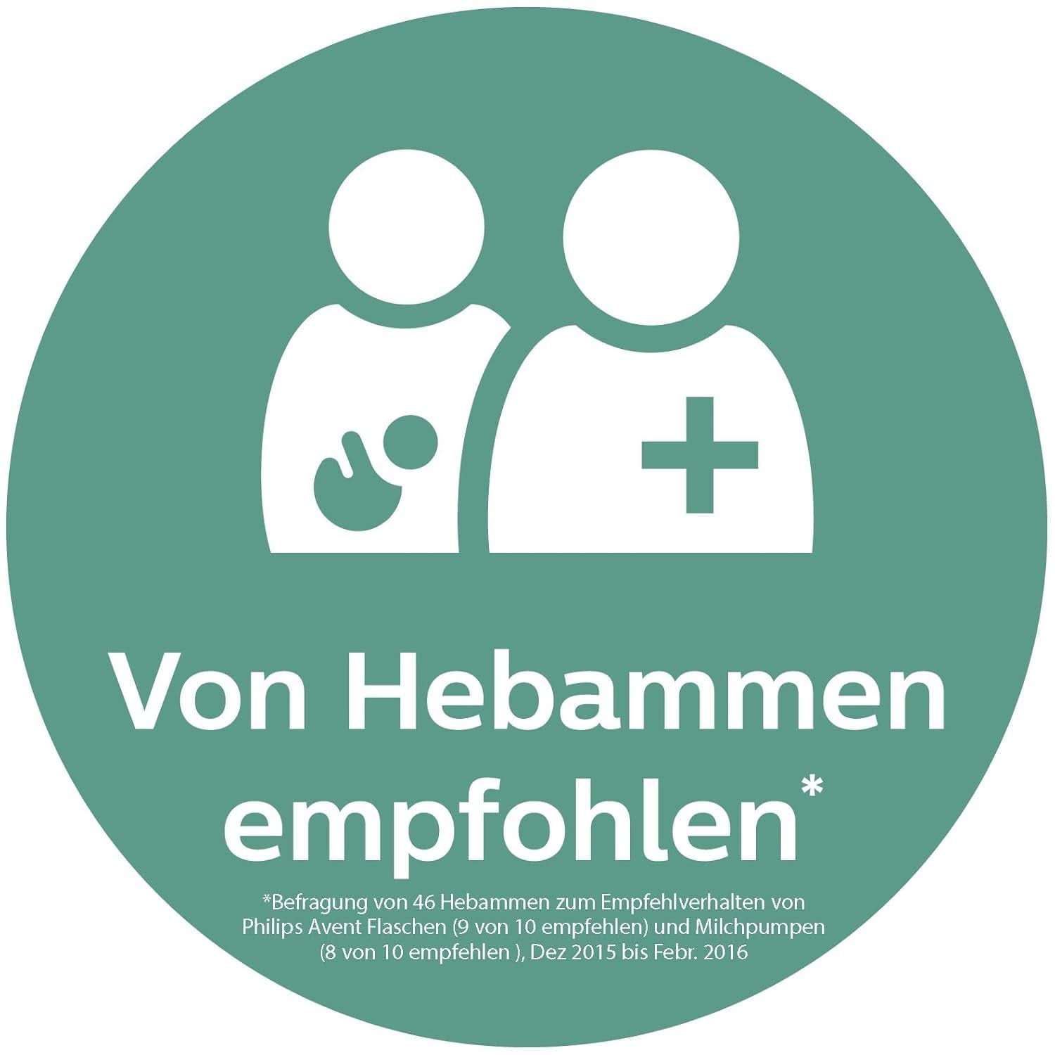 Dobbelt elektrisk brystpumpe Philips Avent SCF334/02 Tilbehør Mad og amning Bebe Naty Shop