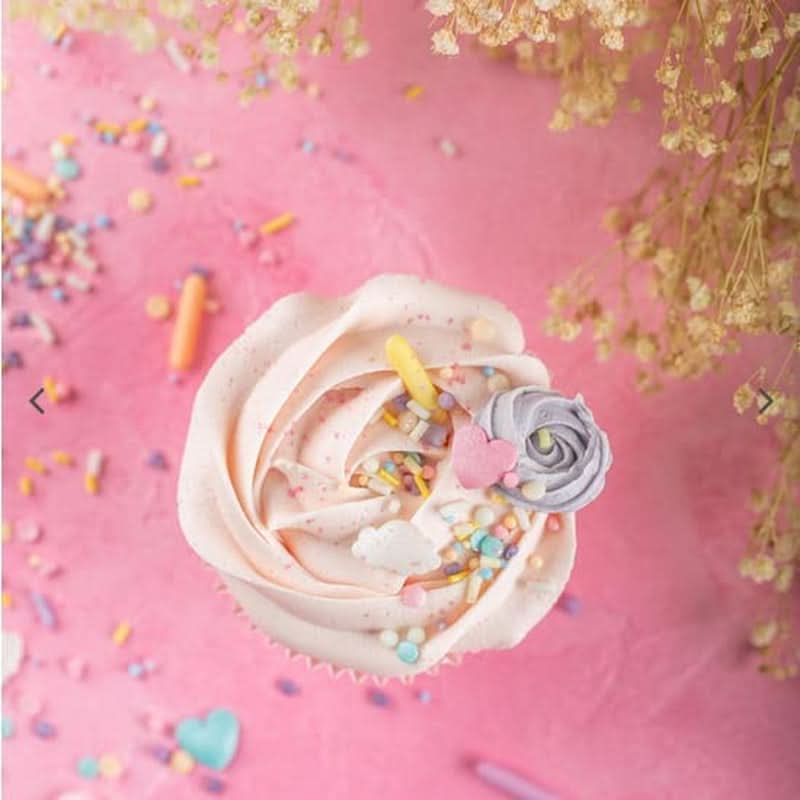 Super Streusel Carusel Pastel, drys i pastelfarver, 90 gram Sprinkles Naty Shop