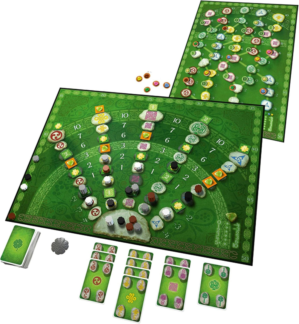 KOSMOS 691783 Keltis-spil inklusive Keltis-udvidelse, klassisk brætspil, familiespil for 2-4 spillere i alderen 10+, festspil for børn og voksne, årets spil 2008