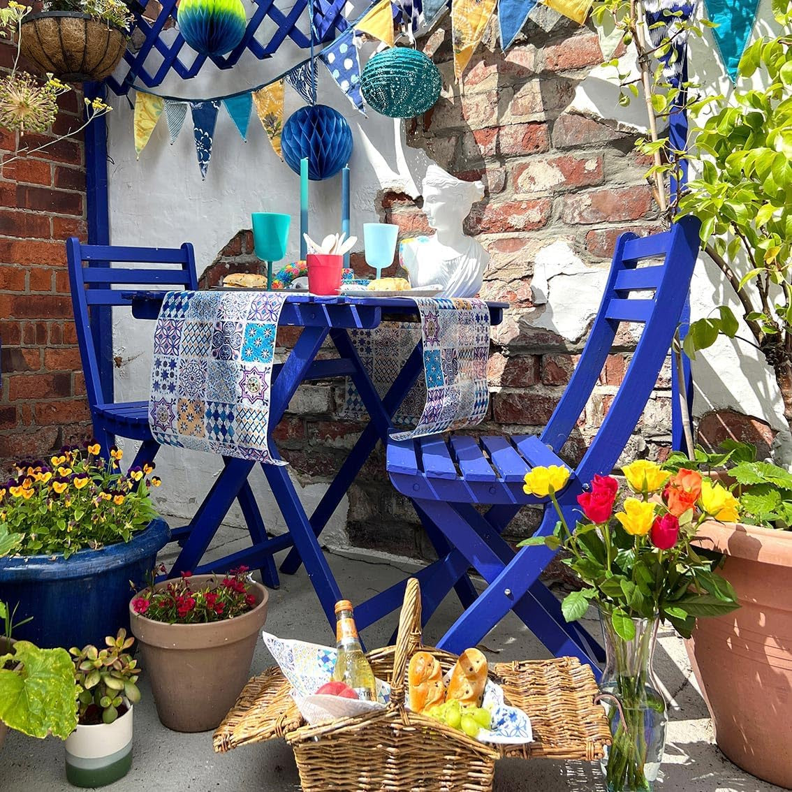 Talking Tables 20 X Șervețele de hârtie Lemon 20 Pack | Veselă de unică folosință vibrantă tematică pentru adunări memorabile, petreceri de vară, petreceri pentru mirese, prânzuri, luminoase