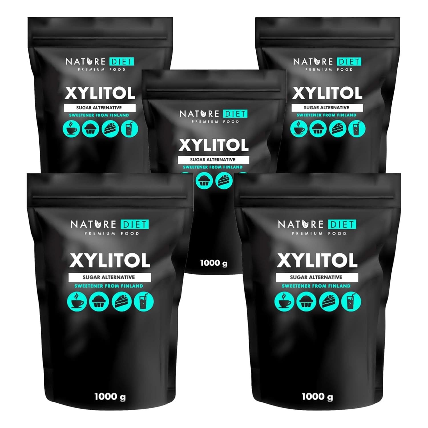 Nature Diet Xylitol, 1 kg sødemidler Naty Shop