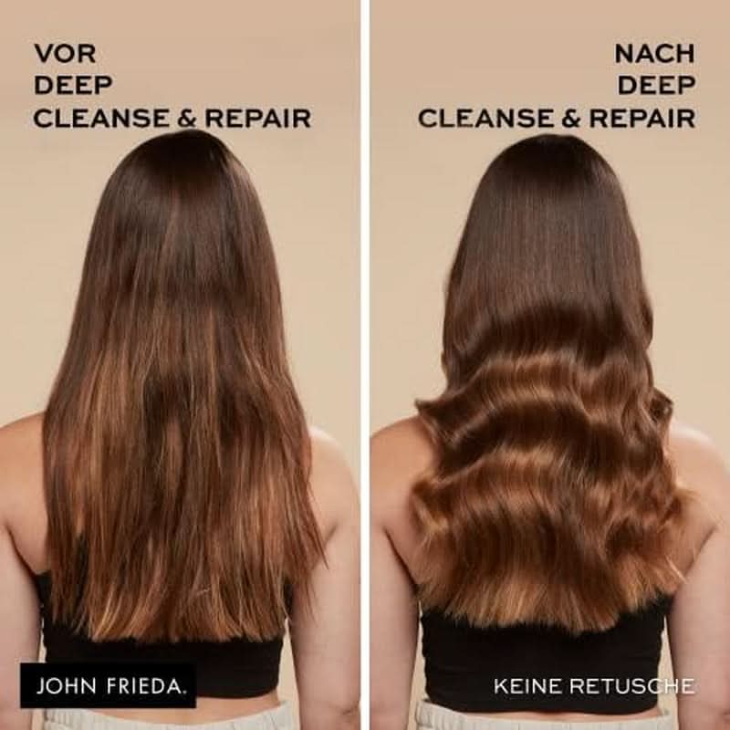 John Frieda, reparationsshampoo til beskadiget hår Detox+Repair, 250 ml bruser og bad Naty Shop