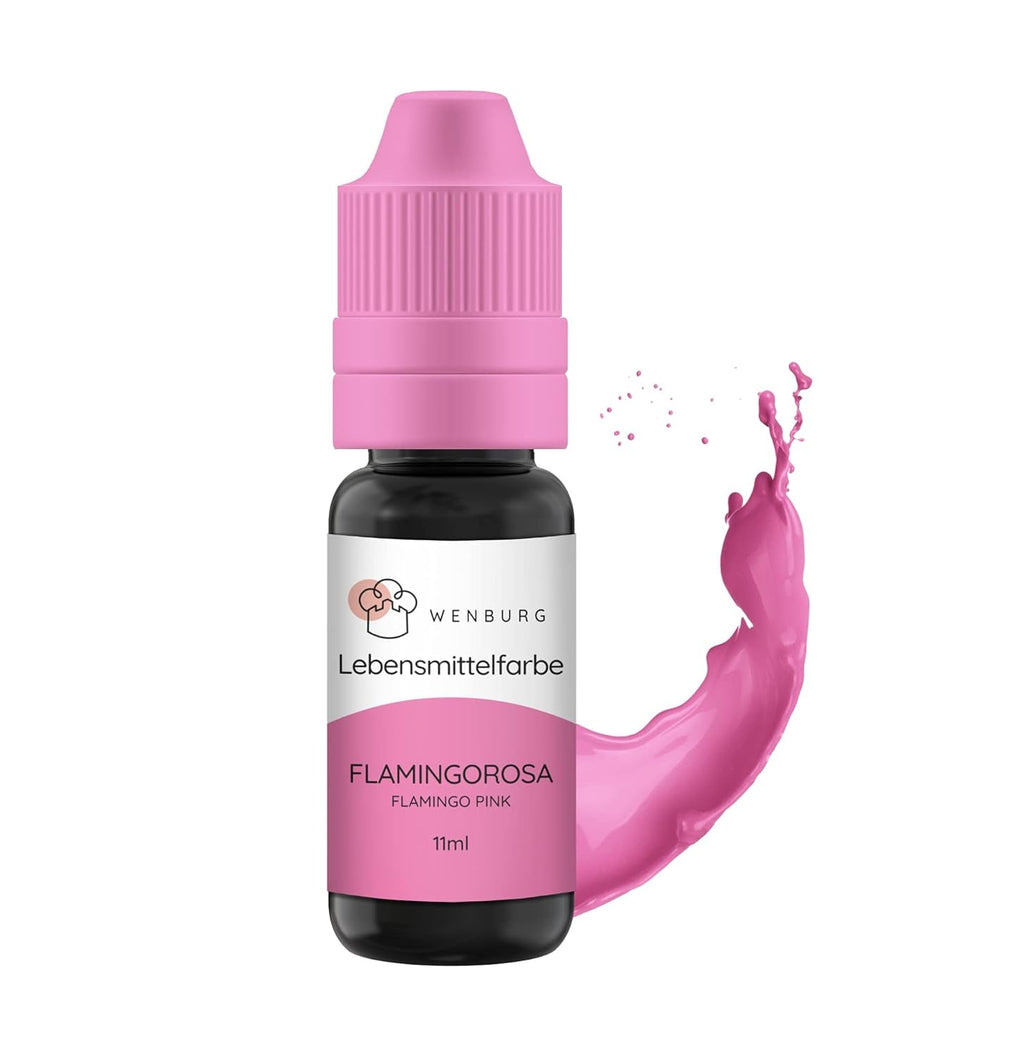 Colorant alimentar Wenburg, sclipici, 11 ml, concentrat, fabricat în UE, lichid. Pentru colorarea aluatului, băuturilor, aromelor, slime-ului - Colorant alimentar auriu cu sclipici - Colorant auriu pentru prăjituri - Sclipici auriu