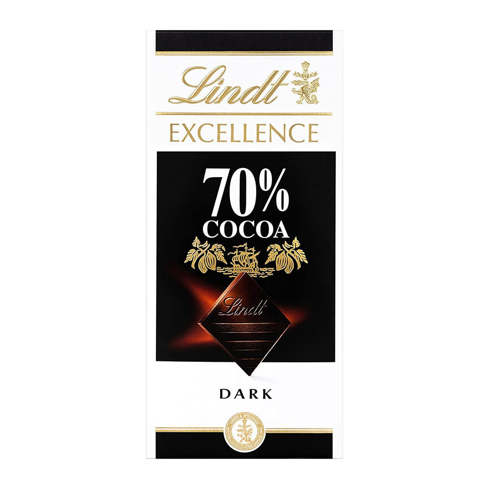 Lindt Chokolade | Bar EXCELLENCE 85% kakao | 100 g | Ekstra mørk chokolade | Vegansk chokoladebar